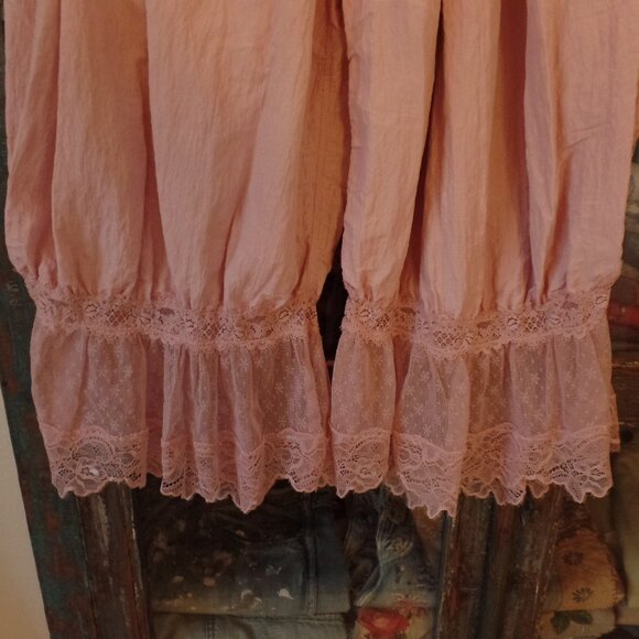 Free People Forever Young Bloomer Pants PINK MEDIUM NWOT - Picture 6 of 7